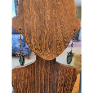 Dragonfly Dangle earrings Nwt